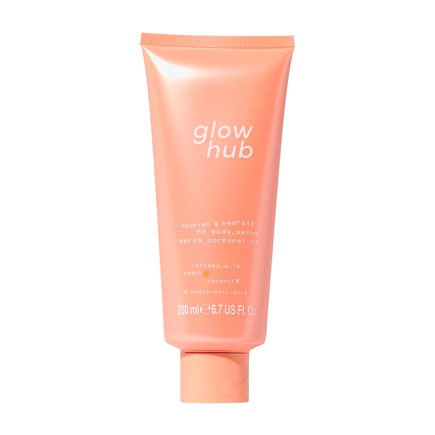 Живильна та зволожувальна сироватка для тіла Glow Hub Nourish &amp; Hydrate HA Body Serum, 200 мл