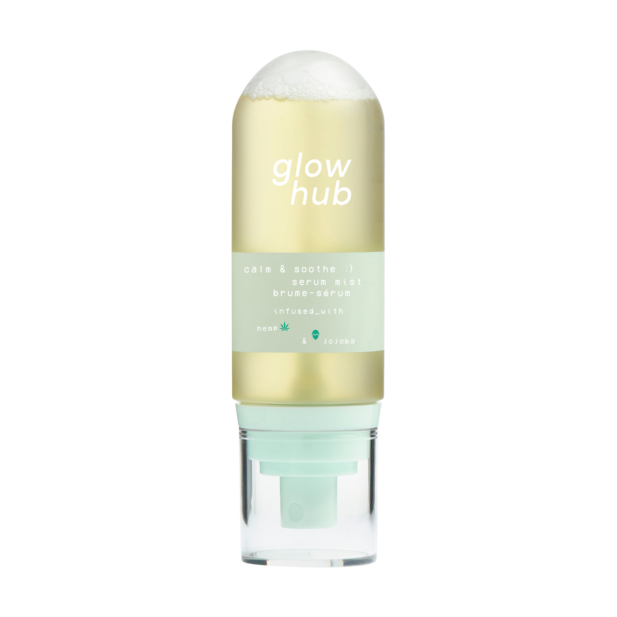 Зволожувальна сироватка-міст для обличчя Glow Hub Calm &amp; Soothe Serum Mist, 90 мл