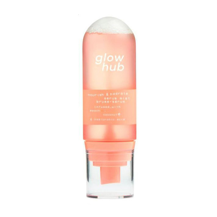 Зволожувальна живильна сироватка-міст для обличчя Glow Hub Nourish &amp; Hydrate Serum Mist, 90 мл
